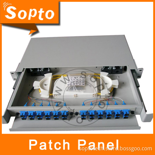 Wall Type 24 Ports Patch Panel Box
